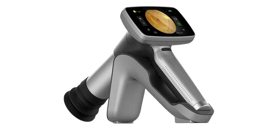 Portable diagnostic imaging device used during Kidan Medical home visits